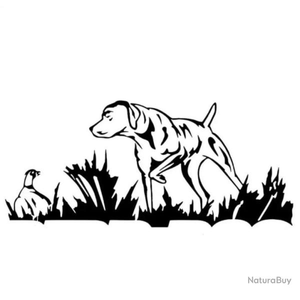 1 autocollants au choix winchester , browning cerf chien chasseur ect... . A