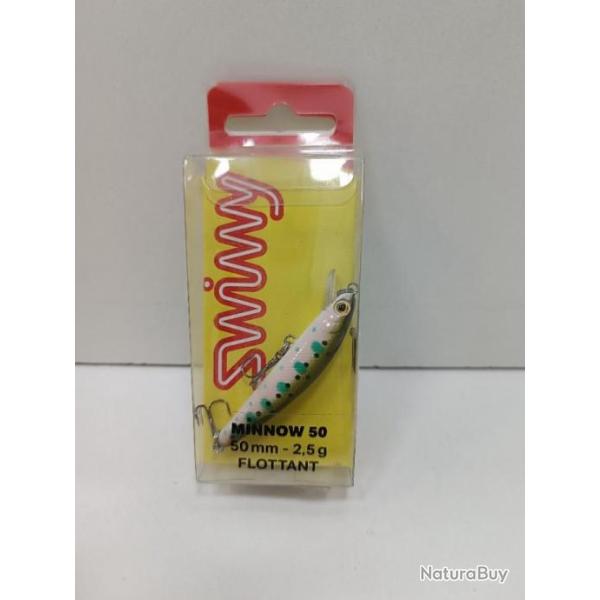 !! Leurre SWIMY MINNOW 50 S45 !!
