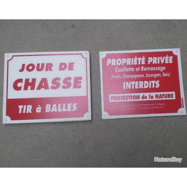 Lot de 13 Panneaux de signalisation divers , en alu & en Ahilux