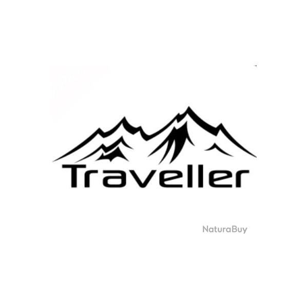 Autocollants Traveller d�co voiture camping car ou autres noir ou blanc !