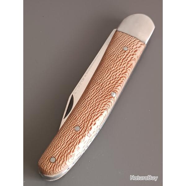 COUTEAU MASSU, manche BOIS, guilloch�.