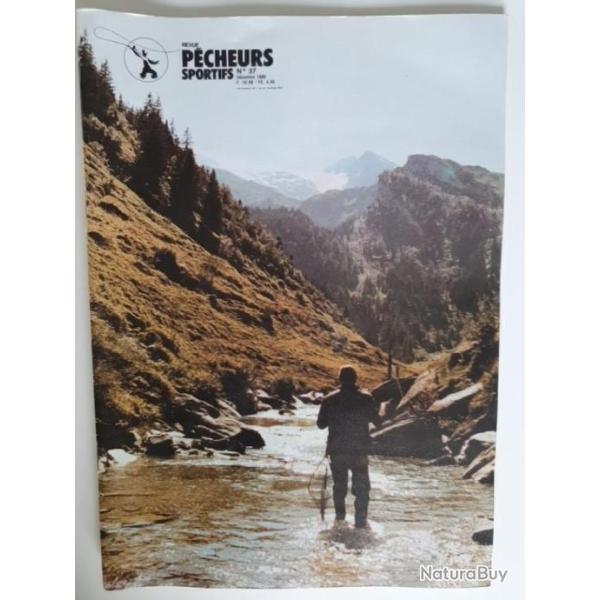Revue P�CHEURS SPORTIFS N� 37 decembre 1980  p�che � la mouche, rivi�res, techniques Environnement