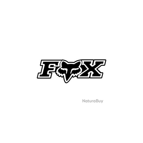 Autocollants  FOX possible autre motif voiture ou  autres noir ou blanc ! A