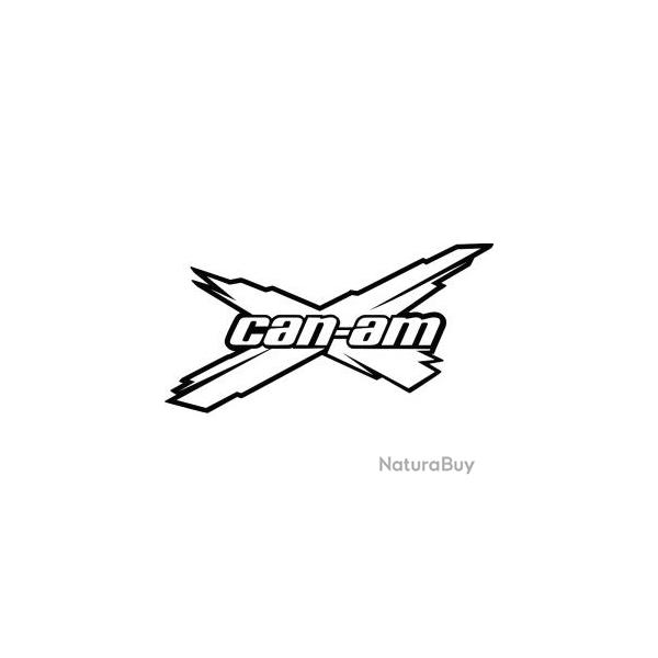 Autocollants can-am possible autre motif voiture ou  autres noir ou blanc ! A