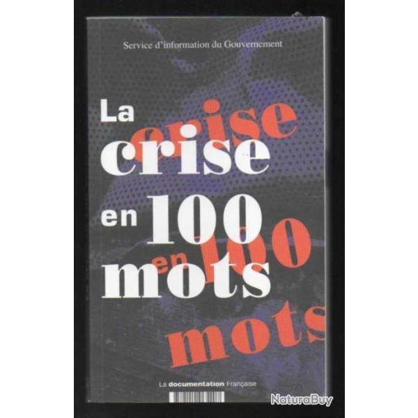 la crise en 100 mots 2007