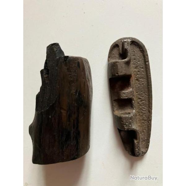 plaque de couche et poign�e usm1a1 parachutiste us 2 guerre