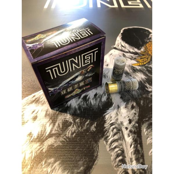 Cartouches TUNET PERDRIX BISMUTH - cal 12/67 - 30gr - BG- BISMUTH n�7