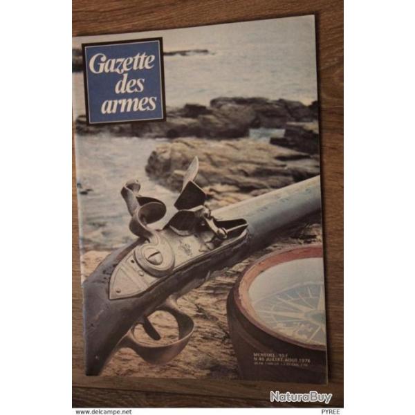 GAZETTE DES ARMES N� 40 1976 ASTRA STEN FUSIL BOUCANIER