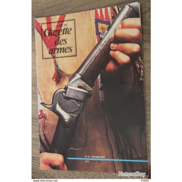 REVUE GAZETTE DES ARMES N�38 ANN�E 1976 . COMPLET DE SES 54 PAGES . TBE �TAT D'USAGE. EXP�DITION 4�