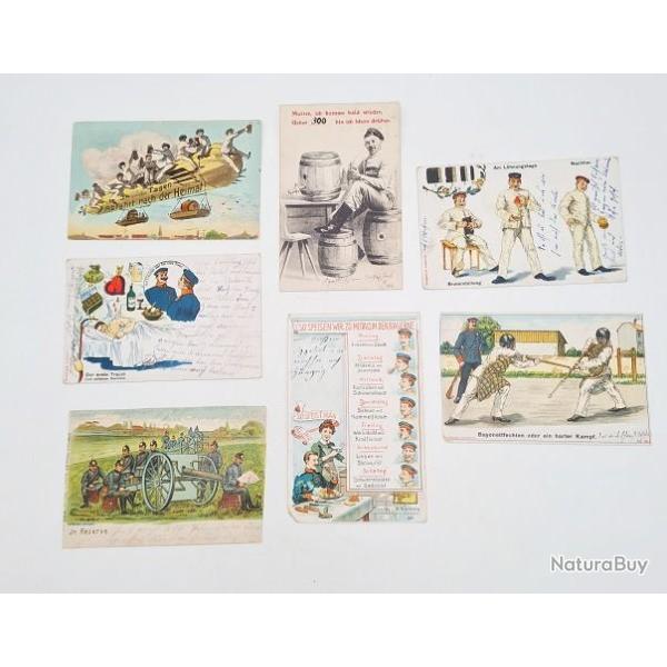 Lots cartes postales W1 ALSACE