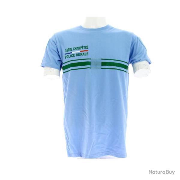 t shirt floqu� infroissable Garde Champ�tre Police Rurale Conforme au d�cret 2023
