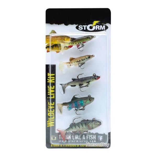 LEURRES STORM WILDEYE LIVE KIT 5