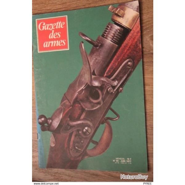 GAZETTE DES ARMES N� 50 1977 MANURHIN MR 73 LIBERATOR REVOLVER MAQUAIRE