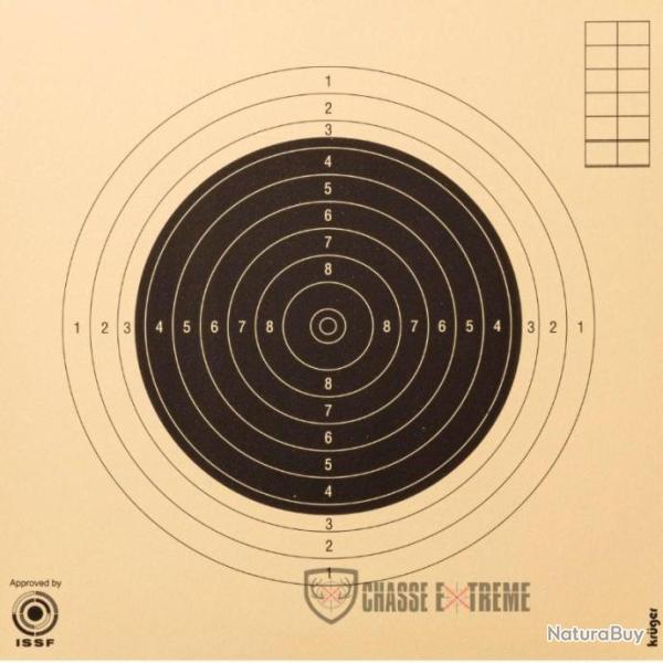 100 Cartons-Cibles 20 X 20 cm