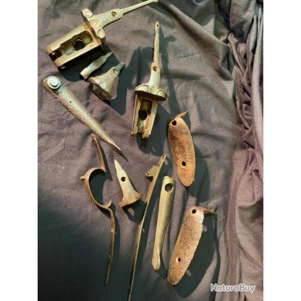 Lot de pi�ces Lefaucheux