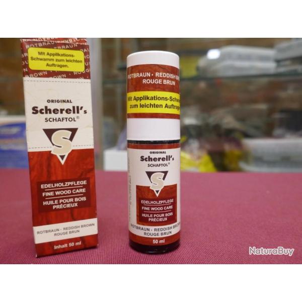 huile speciale rouge brun pour bois pr�cieux de crosse