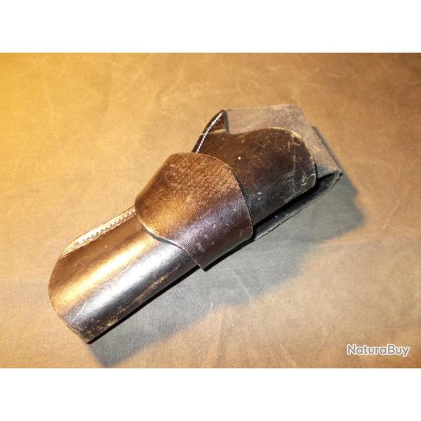 Hoster cuir noir CROSS DRAW  pour COLT