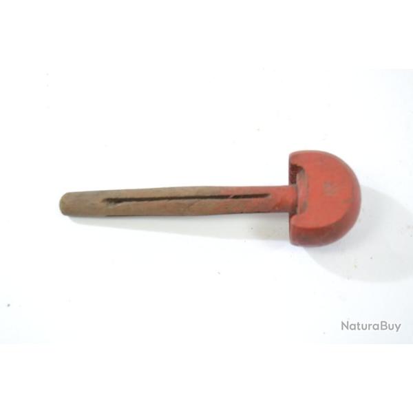 Bouchon de canon en bois pour fusil Suisse Vetterli ou Chassepot ? 11mm - fin 19e sicle (A)