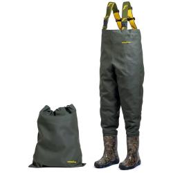Waders kaki pour enfant Good Year 24/25