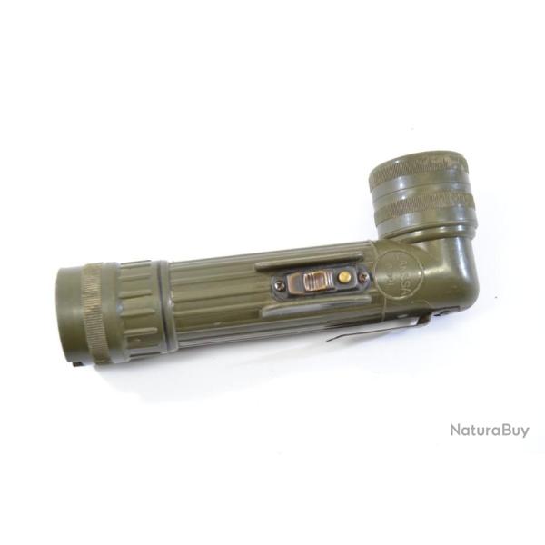 Lampe TL US ARMY LANSSA 61001 (style TL122) Vietnam post WW2. Incompl�te, � r�parer ou pour pi�ces
