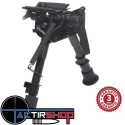 Bipied Type Harris Firefield 15 &agrave; 23 cm pour le tir de pr&eacute;cision garantie 3 ans