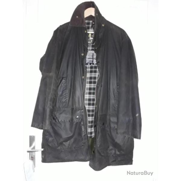 BARBOUR BORDER pour chasse p�che Outdoors Homme Parfait �tat CHARLES III RARE