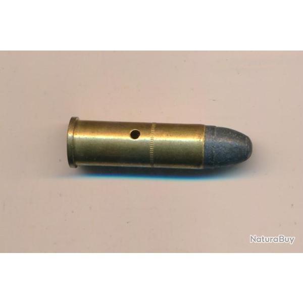 UNE  CARTOUCHE .38 Sp�cial revolver  Poudre sans fum�e par SFM inerte usine balle plomb