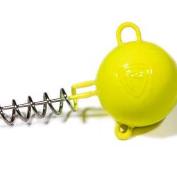 T&ecirc;te Plomb&eacute;e Fox Rage Pelagic Screws Yellow 80g A l'unit&eacute;