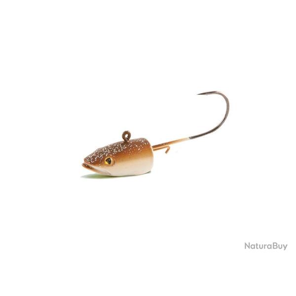 T�te Plomb�e Fox Rage Eel Head Natural 17g par 3 3/0