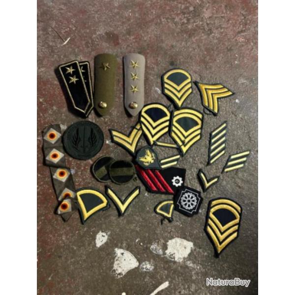 Lot d'insignes US
