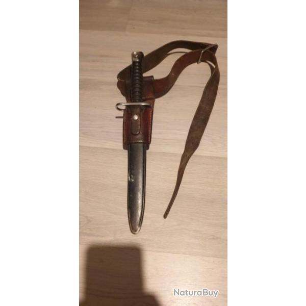 Militaria ba�onnette Suisse Sig 57