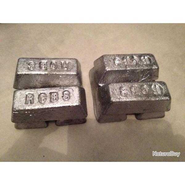 1 kg LINGOTS DE PLOMB  LEST ET LEURRE