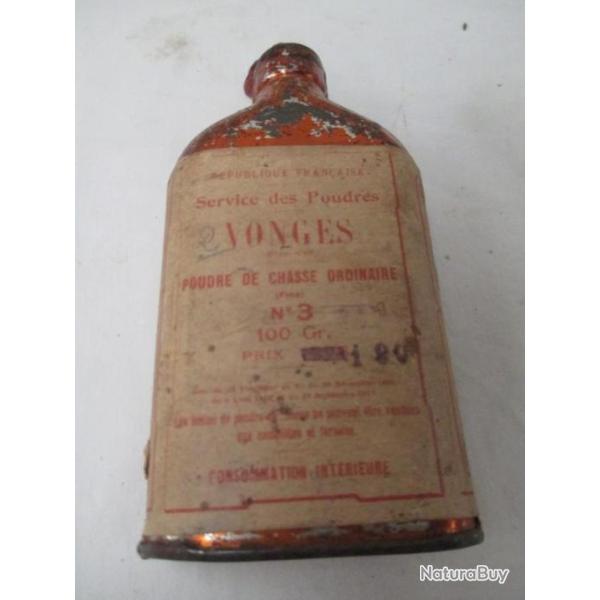 bidon vide de poudre de chasse  ordinaire  - tr�s bon �tat
