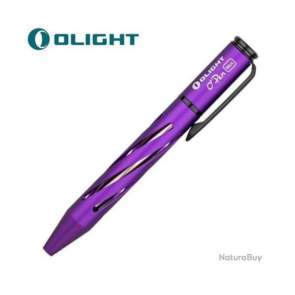 Olight O'Pen Mini - Mini stylo � bouton Type L - Violet