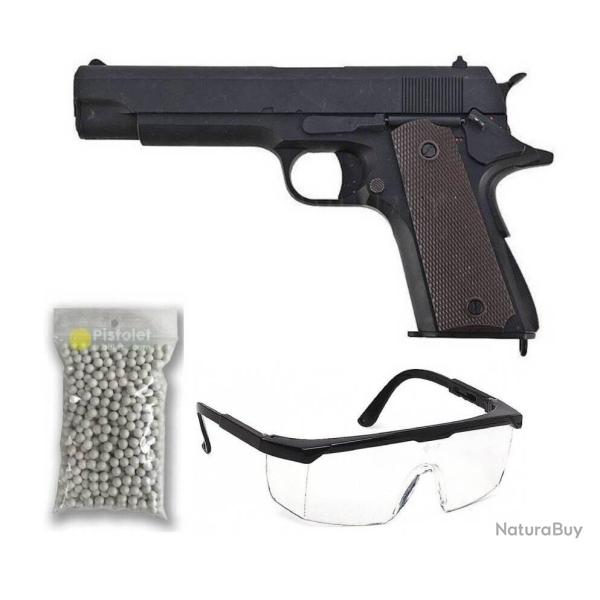 Pack R�plique airsoft Cm.123 Cyma style colt 1911