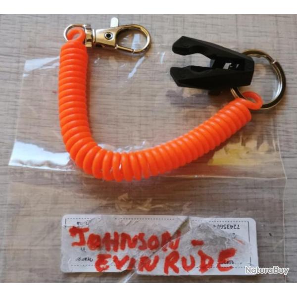 NEUF A SAISIR Cordon coupe circuit Johnson/Evinrude Hors bord  TRANSPORT GRATUIT