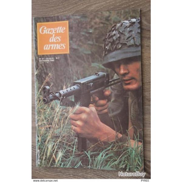 GAZETTE DES ARMES N� 87 1980 BAIONNETTES POLONAISES 1922 1939 PM MAT 49 CARABINE HENRY