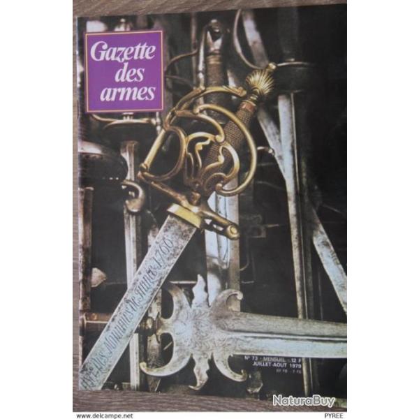 GAZETTE DES ARMES N� 73 1979 ASTRA CADIX 22 MG PM VZOR 23 KENTUCKY OBSERVATION AERIENNE