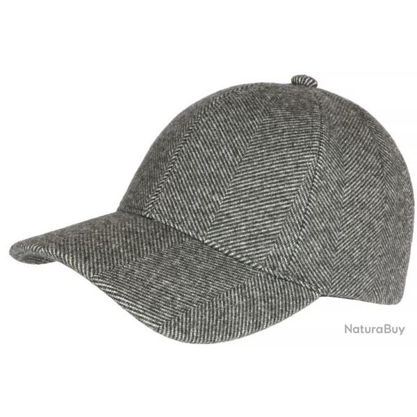 Casquette Baseball Laine Grise Feutre Mode et Classe Neyva Taille unique Gris