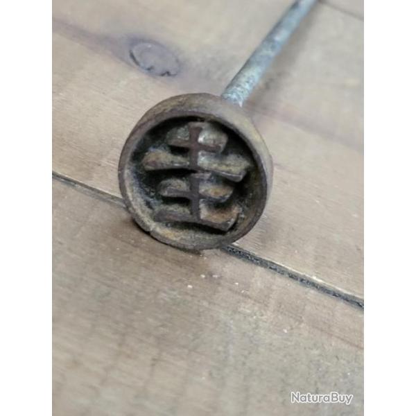 Marque Fer / poin�on Japonais Edo "Kei"