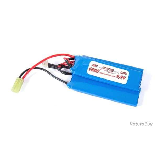 Batterie Li-Fe FKB 9,9V 1600mAh Triple