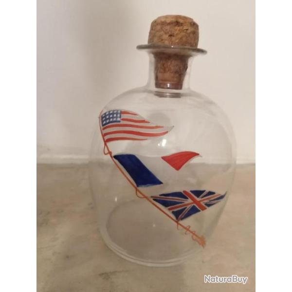 Flacon en verre, Alli�s, seconde guerre mondiale...