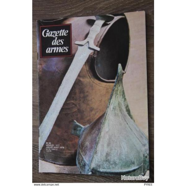 GAZETTE DES ARMES N� 62 1978 PM VOERE AM 180 COLT PYTHON LES TRANSMISSIONS 1914