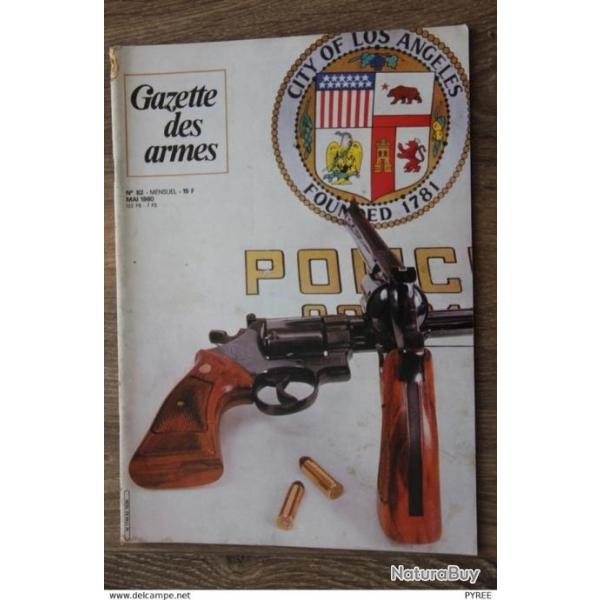 GAZETTE DES ARMES N� 82 1980 SMITH WESSON 25-5 MANCEAUX VIEILLARD