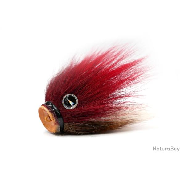 T�te Plomb�e VMC Mustache Shallow 22g 22g Red Hot