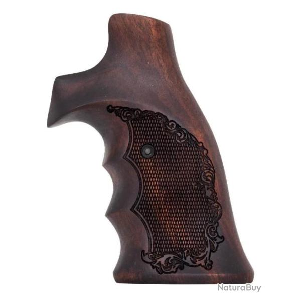 MBT POIGNEE BOIS ERGONOMIQUE REVOLVER S&W