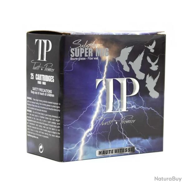 Boite de 25 cartouches TP Super MIG bourre grasse 12/70 pb4