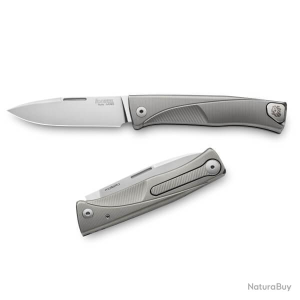 TL.GY Couteau pliant Lionsteel Thrill Titanium gris