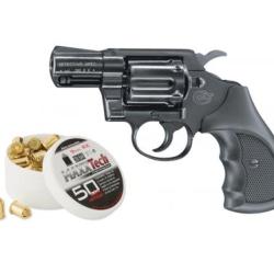 Pack Revolver Colt D&eacute;tective sp&eacute;ciale Noir Calibre 9mm RK + 50 Munitions