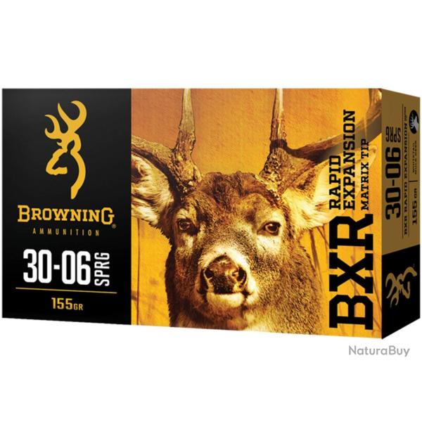 BROWNING 20 MUN BXR EXPANSION RAPIDE 30-06 155GR 